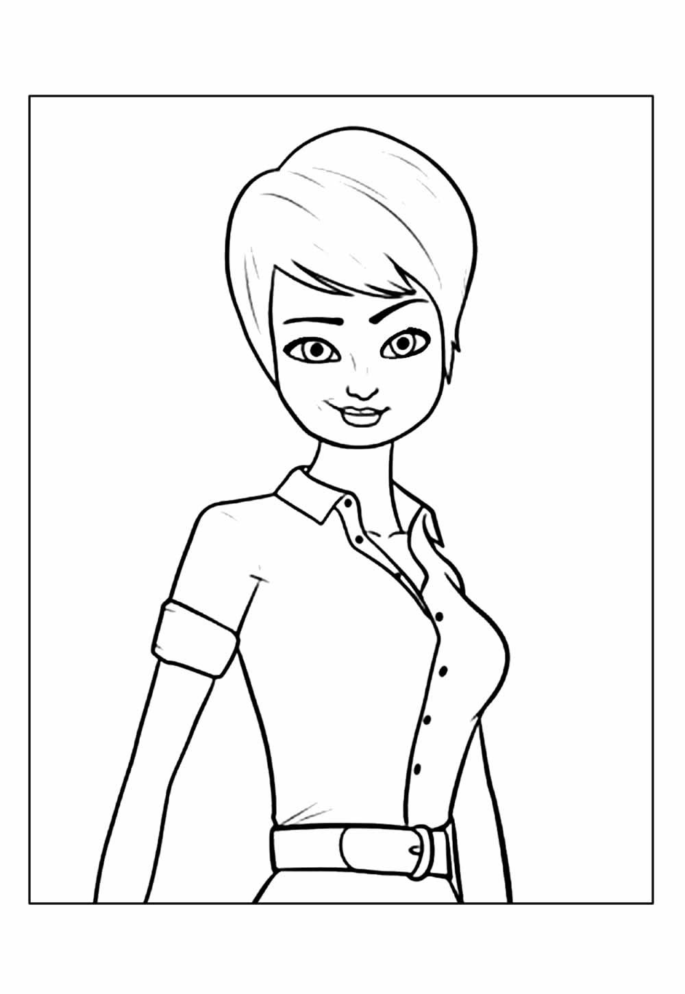 Desenho do Megamente para colorir