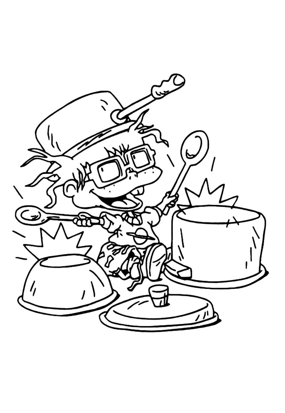 Desenhos Rocket Power Colorir