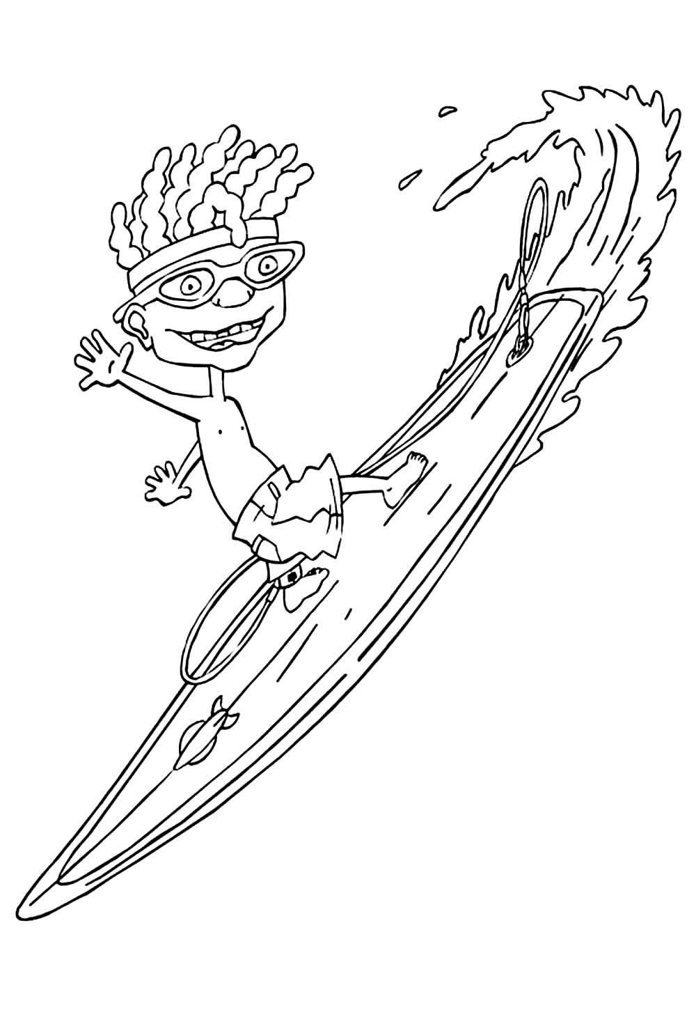 Desenhos Rocket Power Pintar