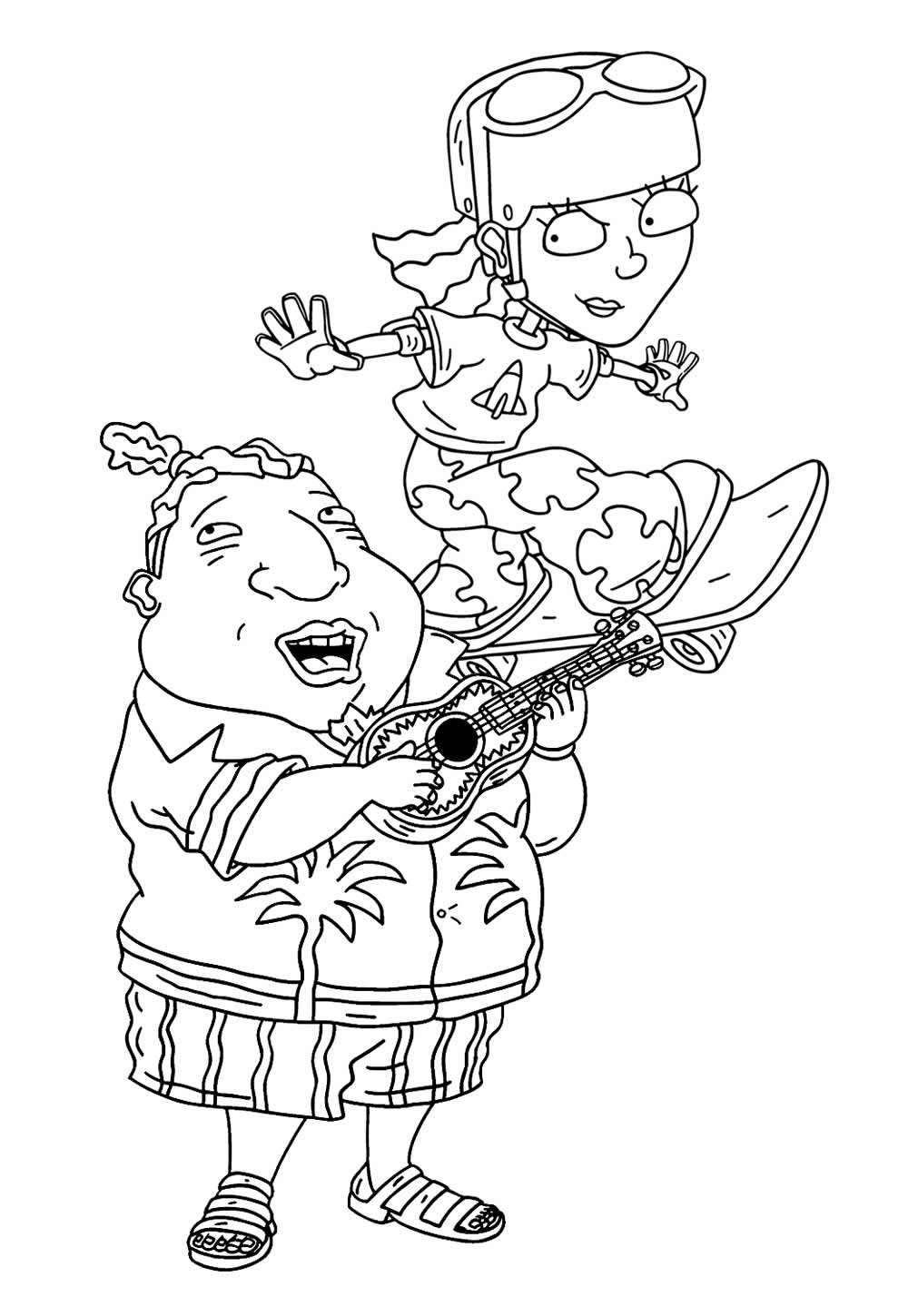 Desenho de Rocket Power