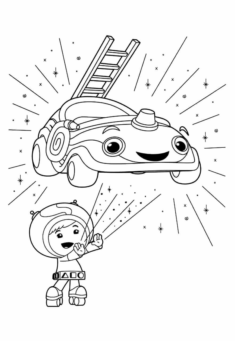 Desenho Team Umizoomi para imprimir