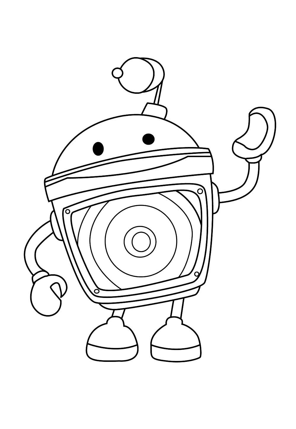 Desenho de Umizoomi para colorir