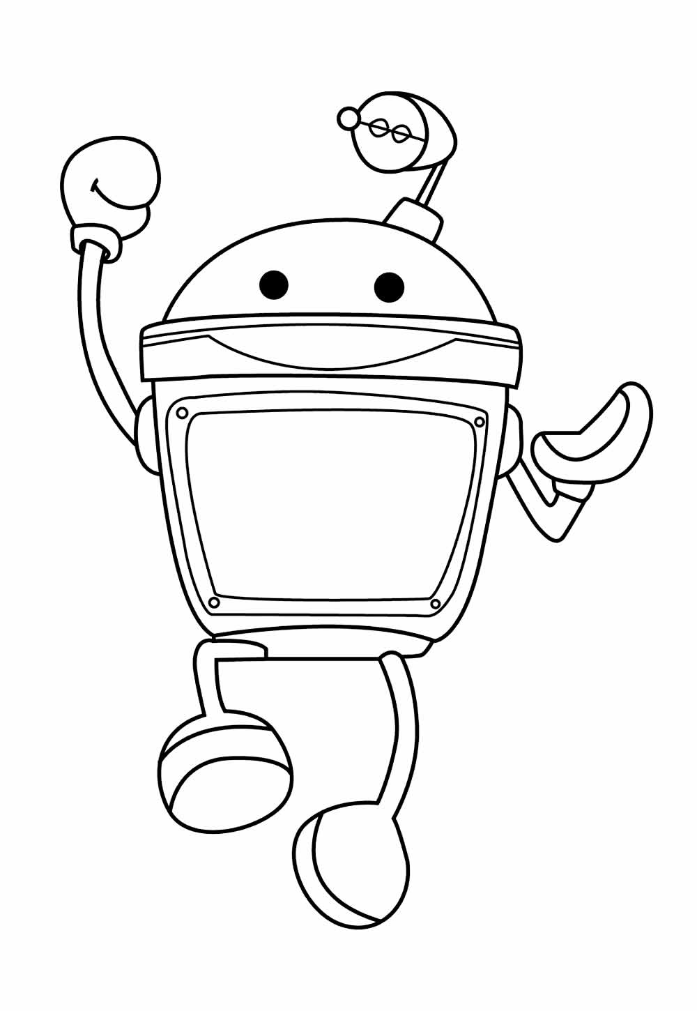 Desenho Team Umizoomi para pintar