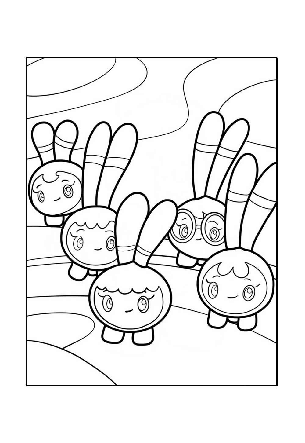 Abby Hatcher para colorir