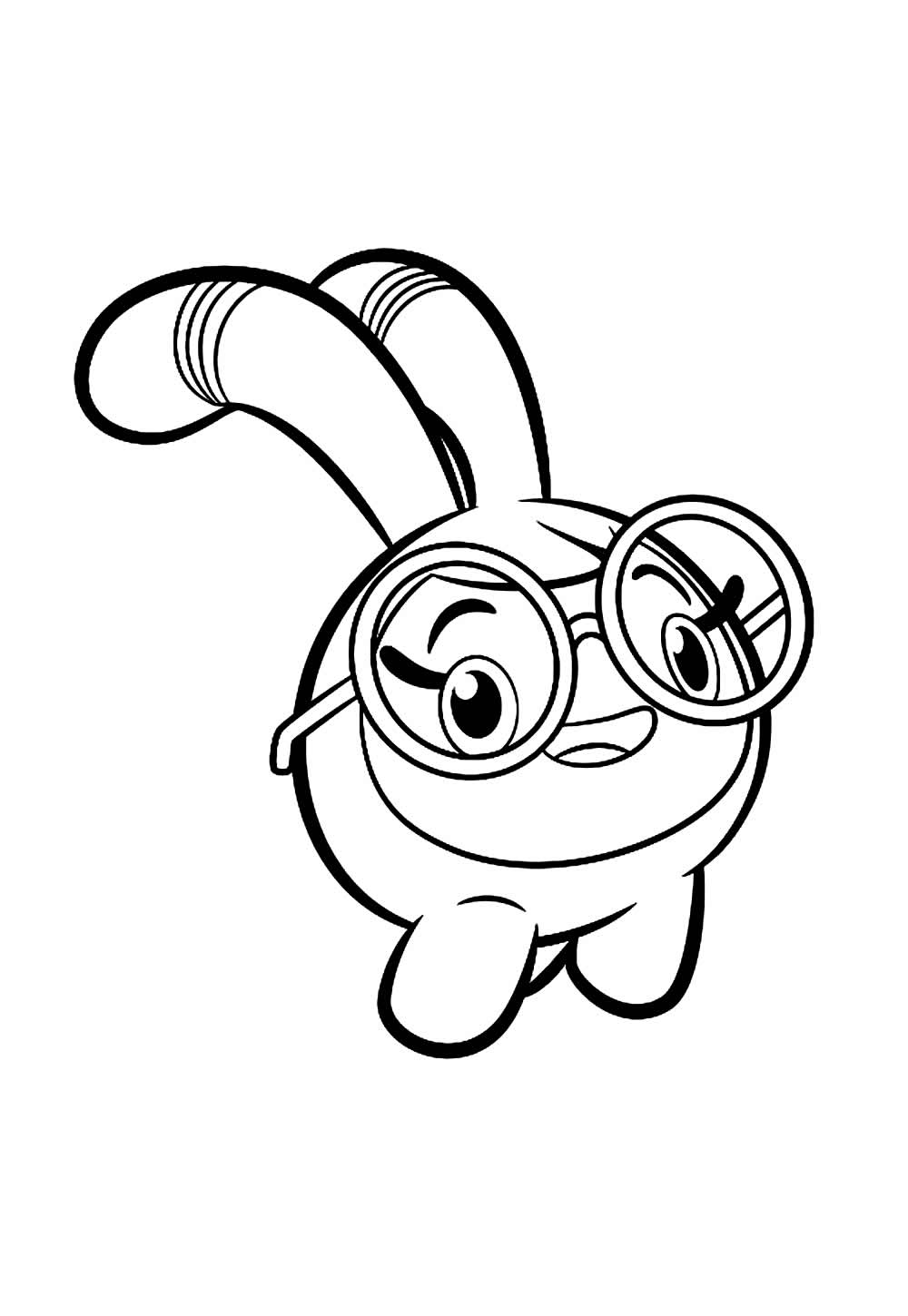 Desenho de Abby Hatcher para colorir