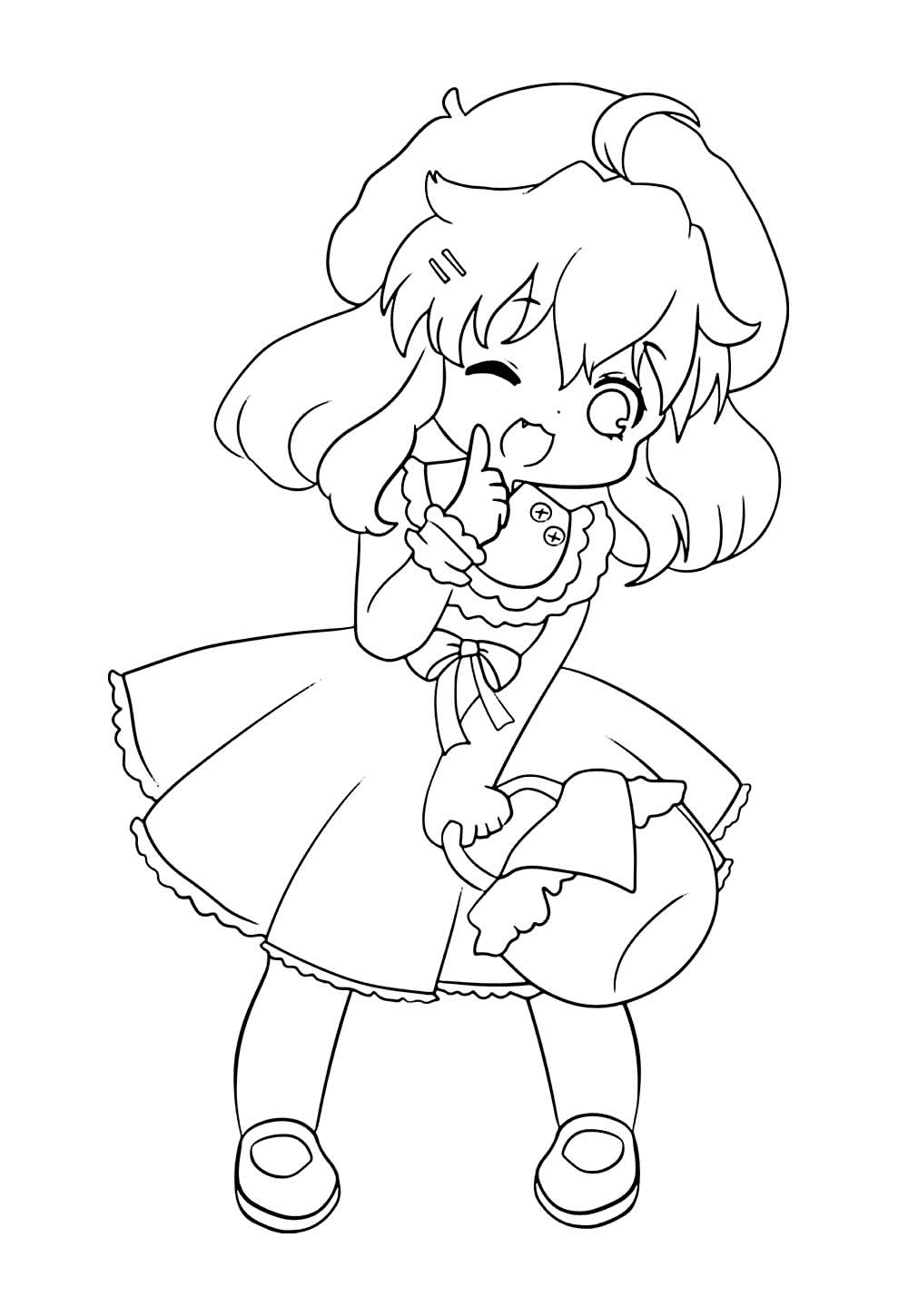 Desenho de Anime Kawaii