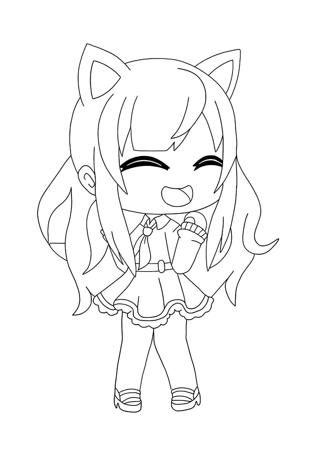 Desenho de Anime Kawaii