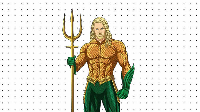 Desenhos do Aquaman para colorir