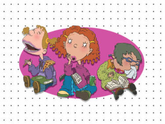 Desenhos de As Told by Ginger para colorir