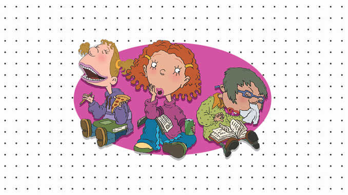 Desenhos de As Told by Ginger para colorir