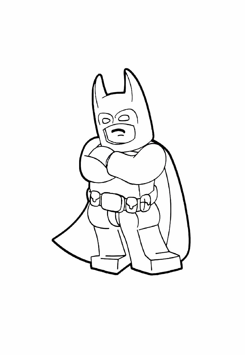 Batman para colorir