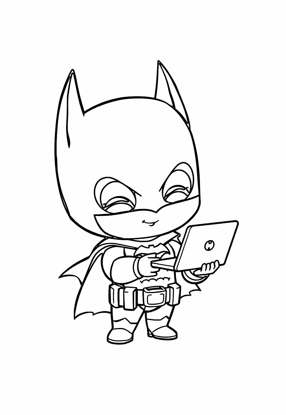Batman Baby para colorir