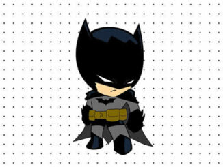 Desenhos de Batman Baby para colorir
