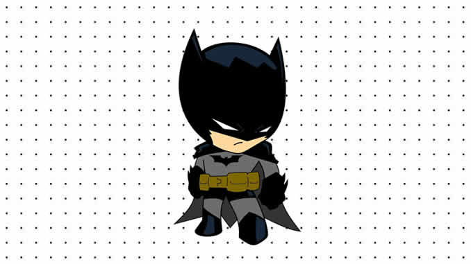 Desenhos de Batman Baby para colorir