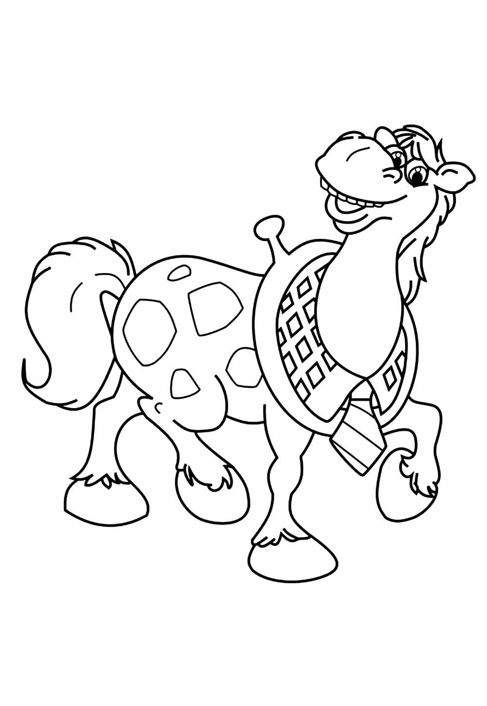 Cocoricó para colorir