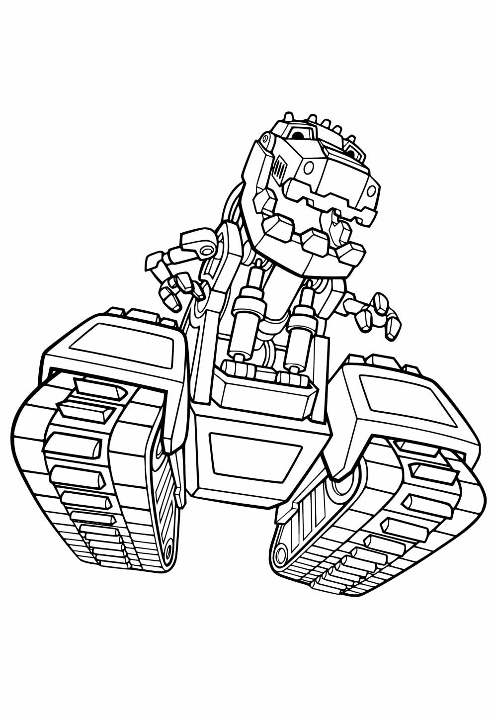 Desenho de Dinotrux