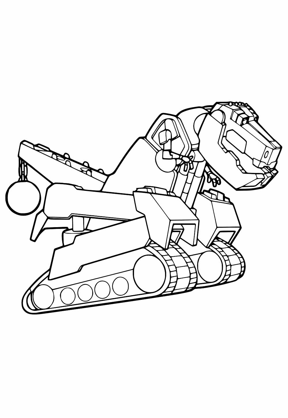 Desenho de Dinotrux