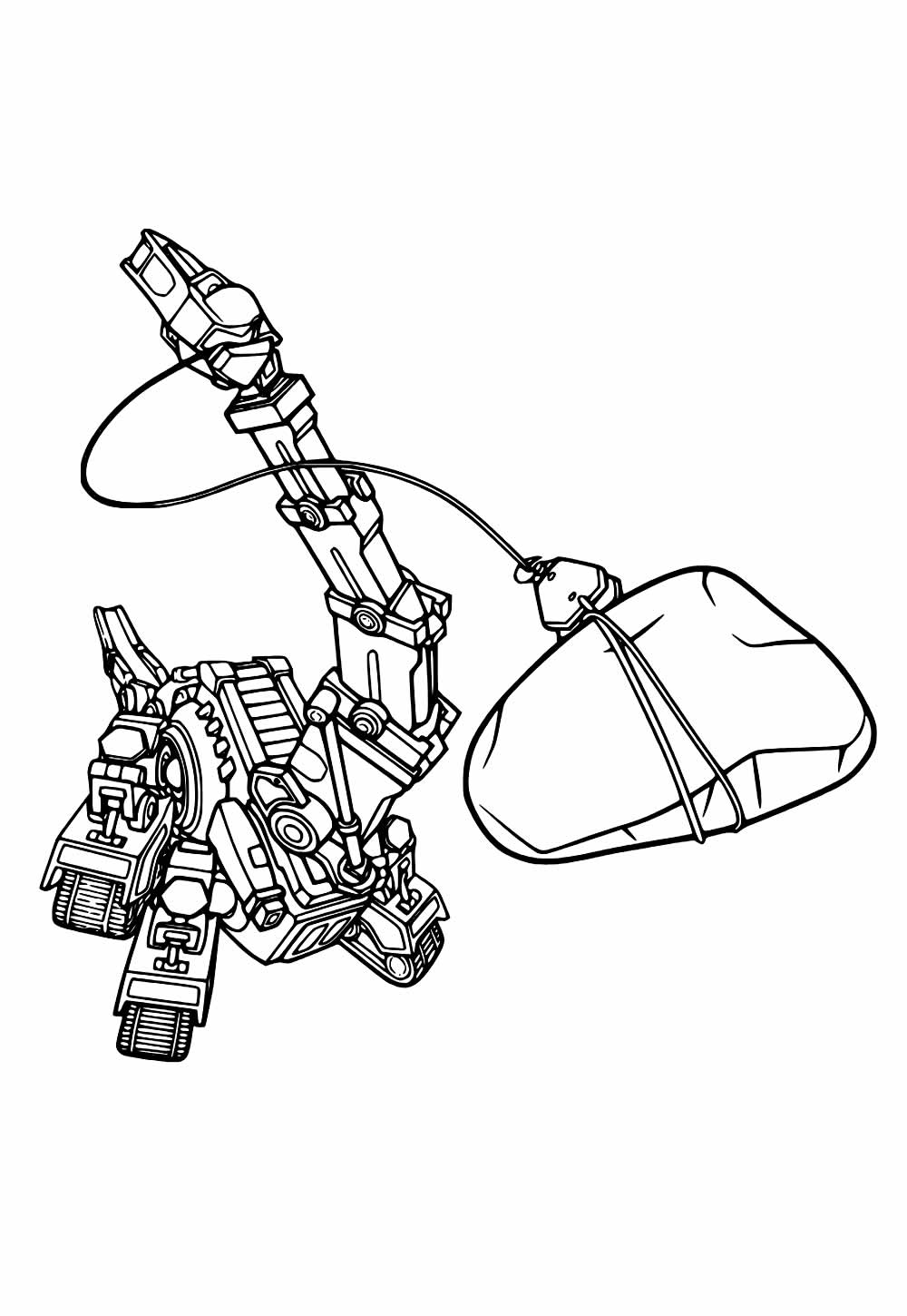 Dinotrux para colorir