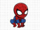 Desenhos do Homem-Aranha Baby para colorir