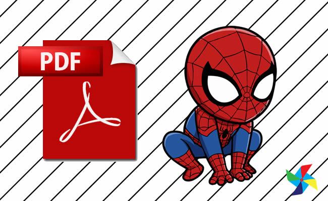 Desenhos do Homem-Aranha Baby em PDF