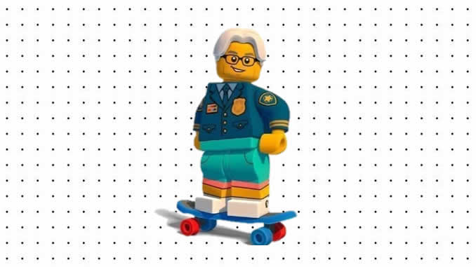 Desenhos de Lego Aventuras na Cidade para colorir