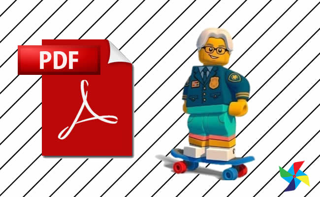 Desenhos de Lego Aventuras na Cidade em PDF