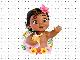 Desenhos da Moana Baby para colorir