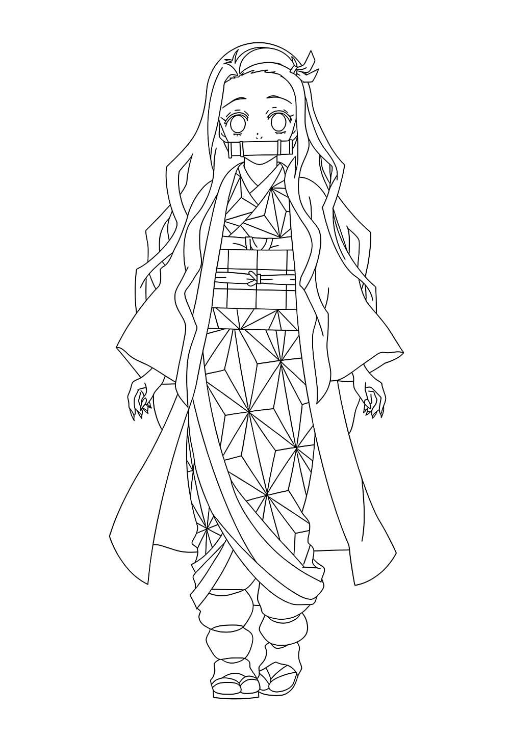 Desenho de Nezuko