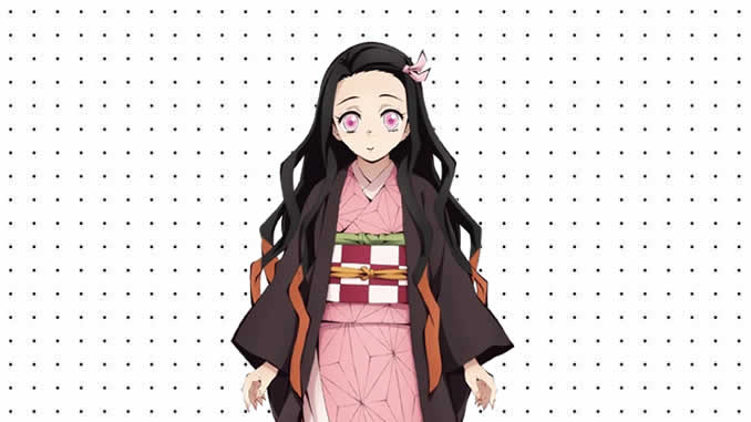 Desenhos de Nezuko para colorir