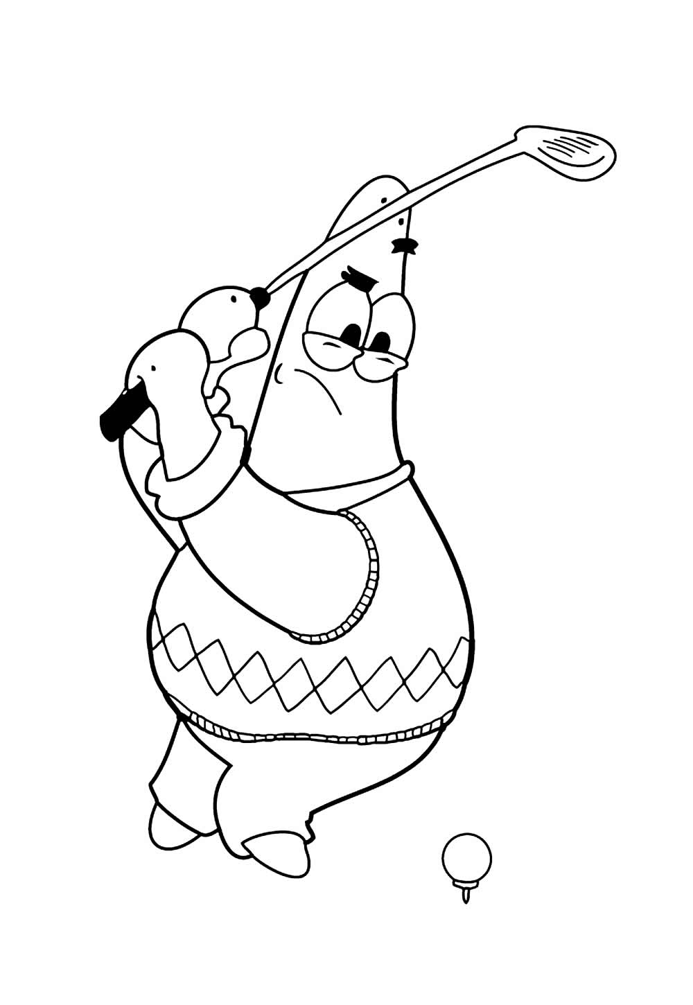 Desenho de O Show do Patrick Estrela