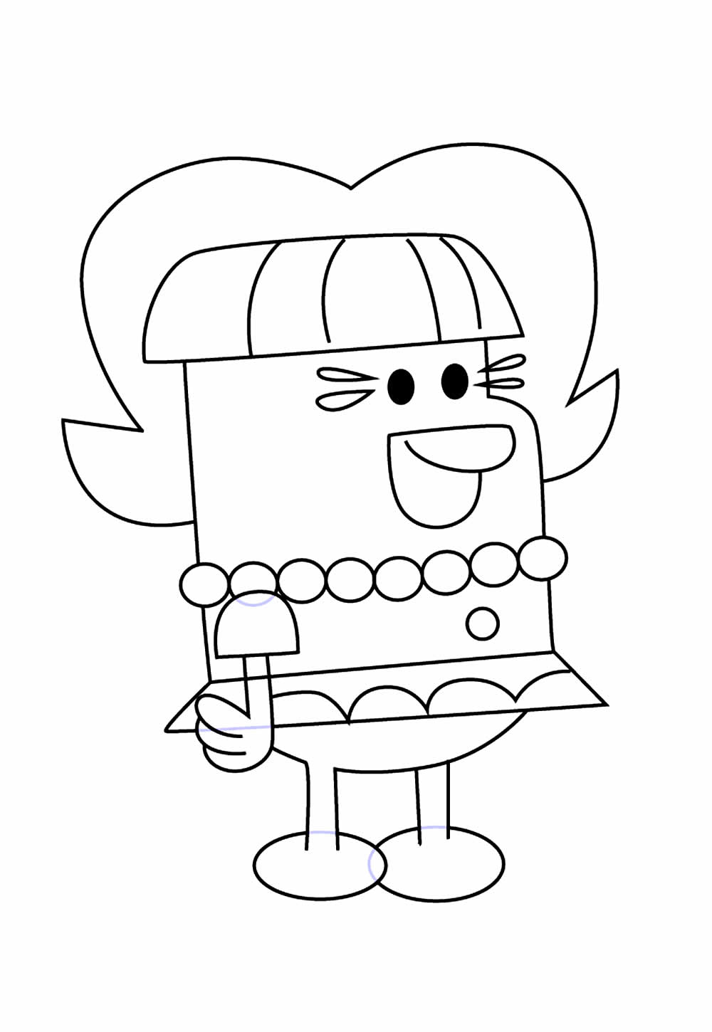Desenho de Pinky Malinky para colorir
