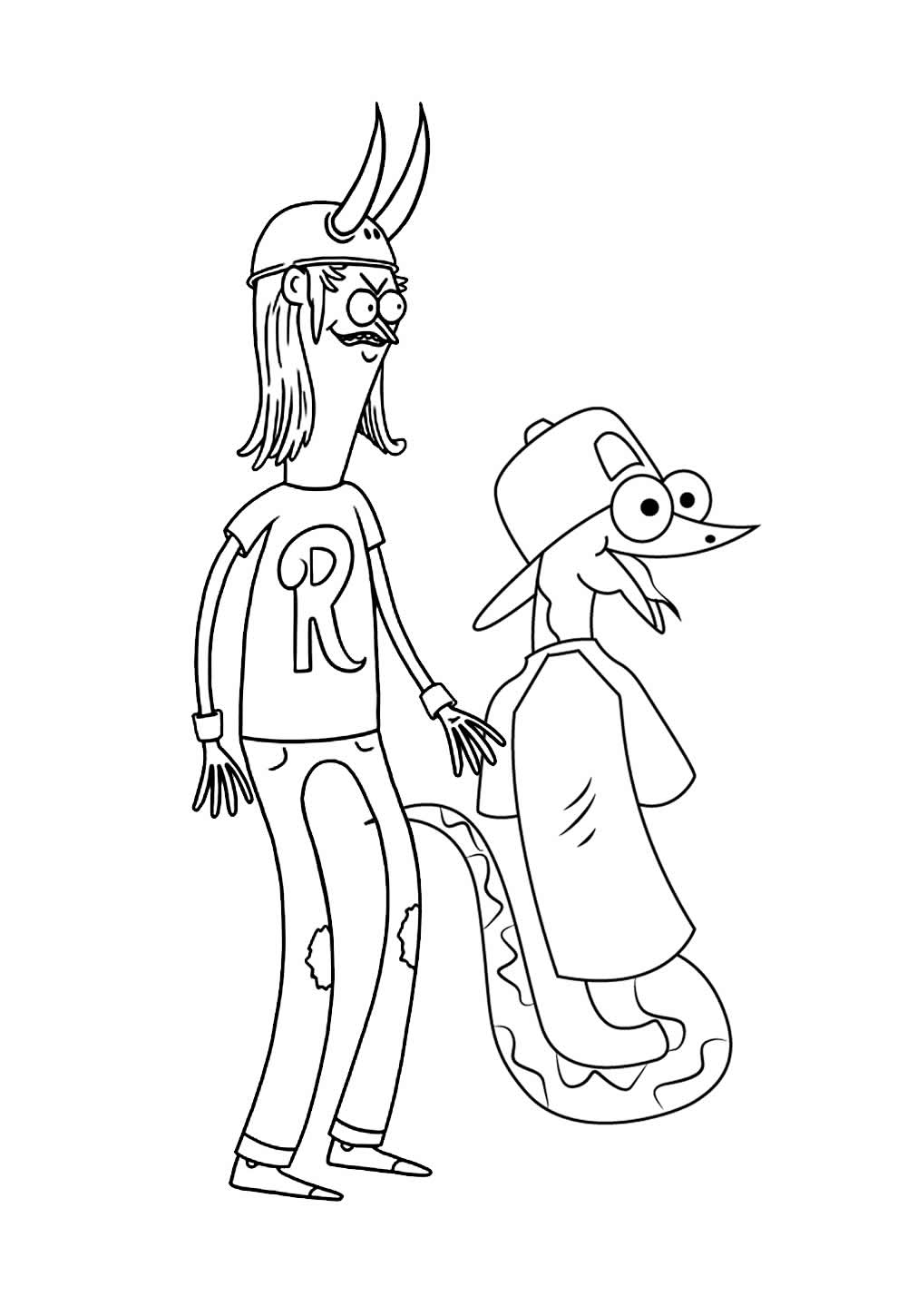 Desenho Sanjay e Craig