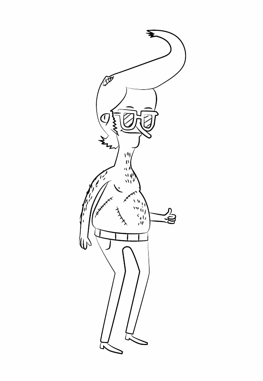 Desenho de Sajay e Craig