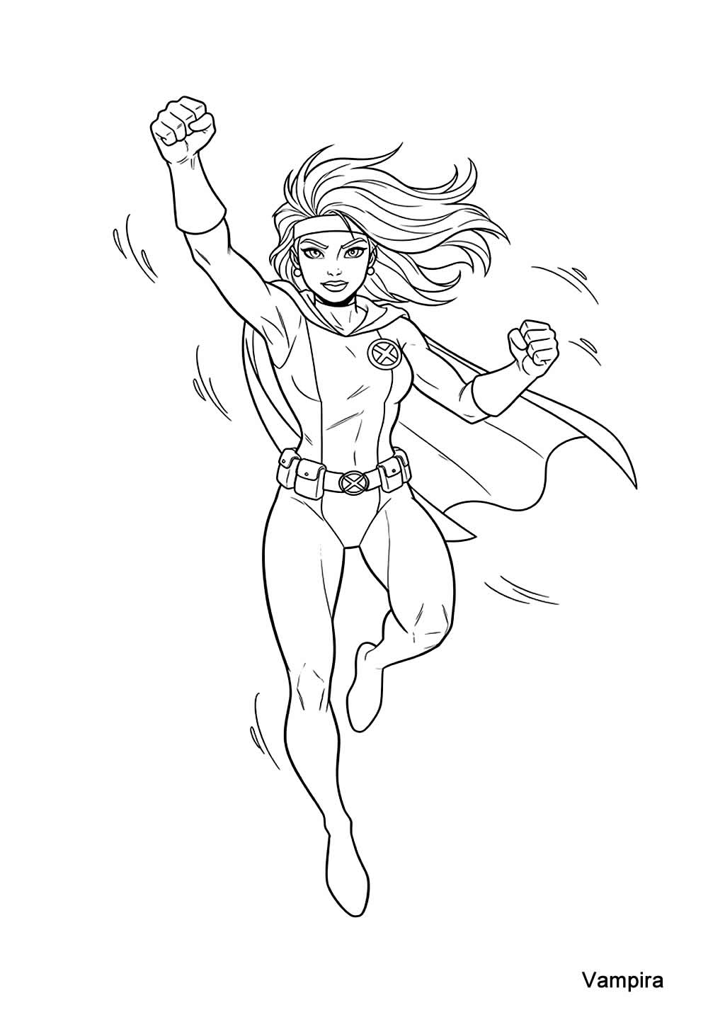 Desenho da Vampira