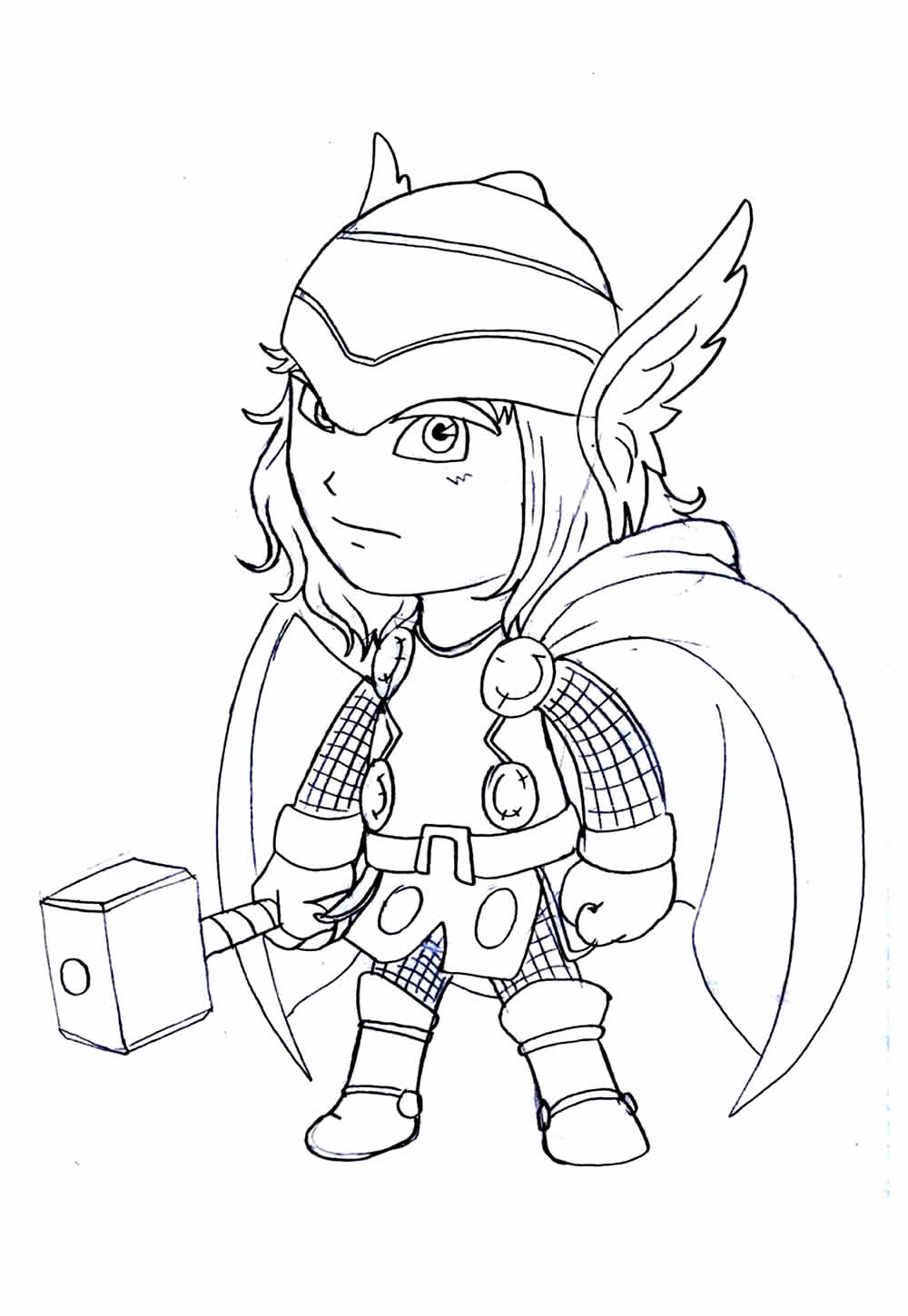 Desenho de Thor