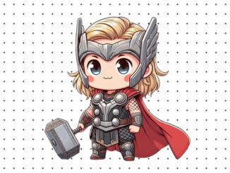 Desenhos de Thor para colorir
