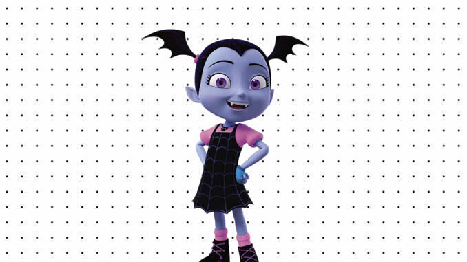 Desenhos de Vampirina para colorir