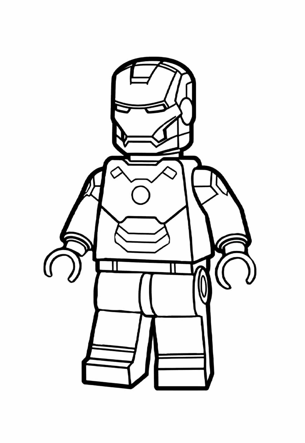 Homem de Ferro Baby para colorir