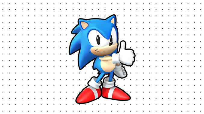 Desenhos do Sonic Baby para colorir
