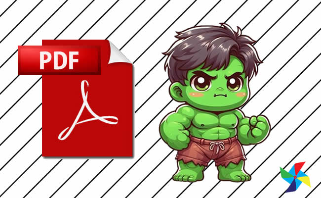 Desenhos do Hulk Baby em PDF