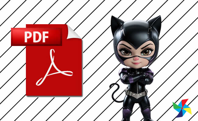 Desenhos da Mulher-Gato Baby em PDF