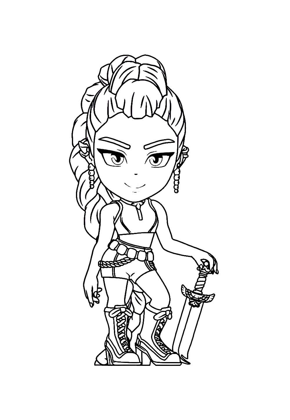 Desenho de Rumi Baby