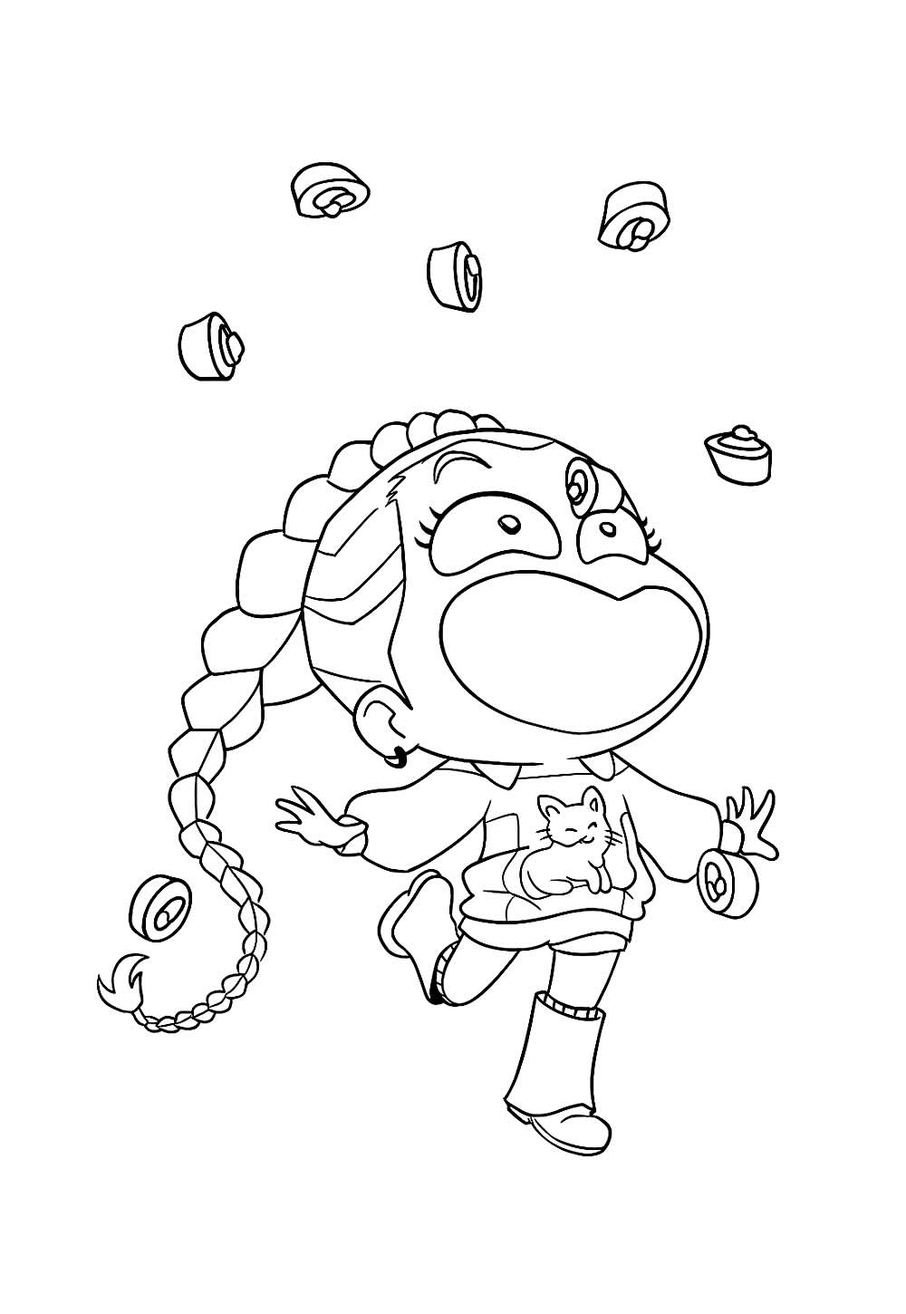 Rumi Baby para colorir