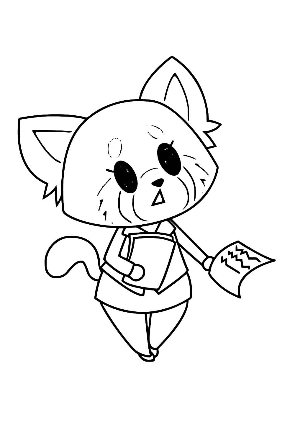 Aggretsuko para pintar