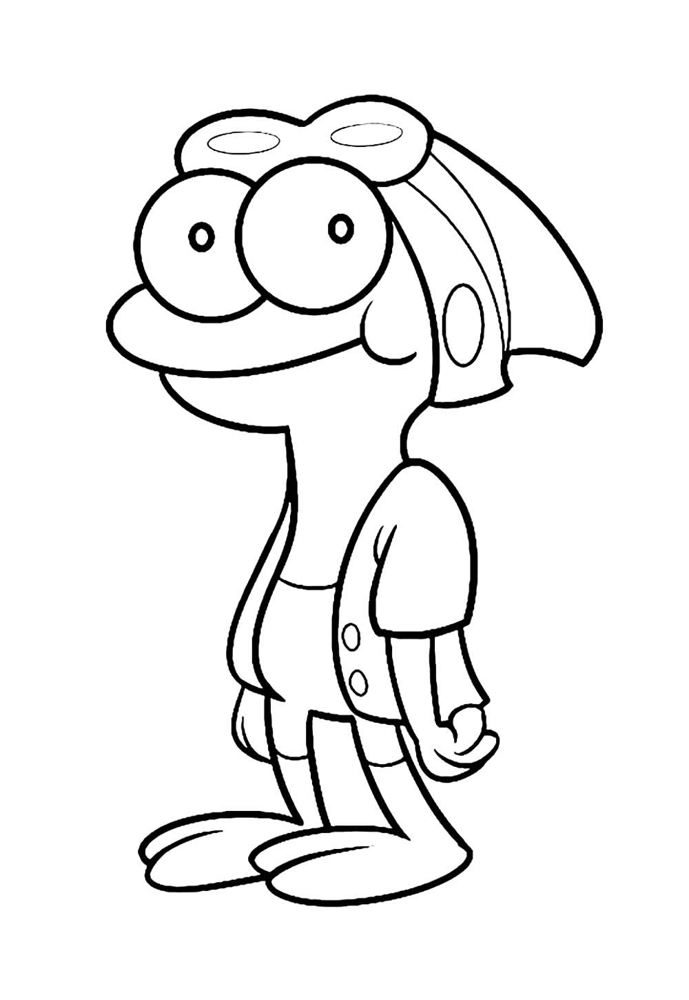 Desenho de Amphibia para colorir