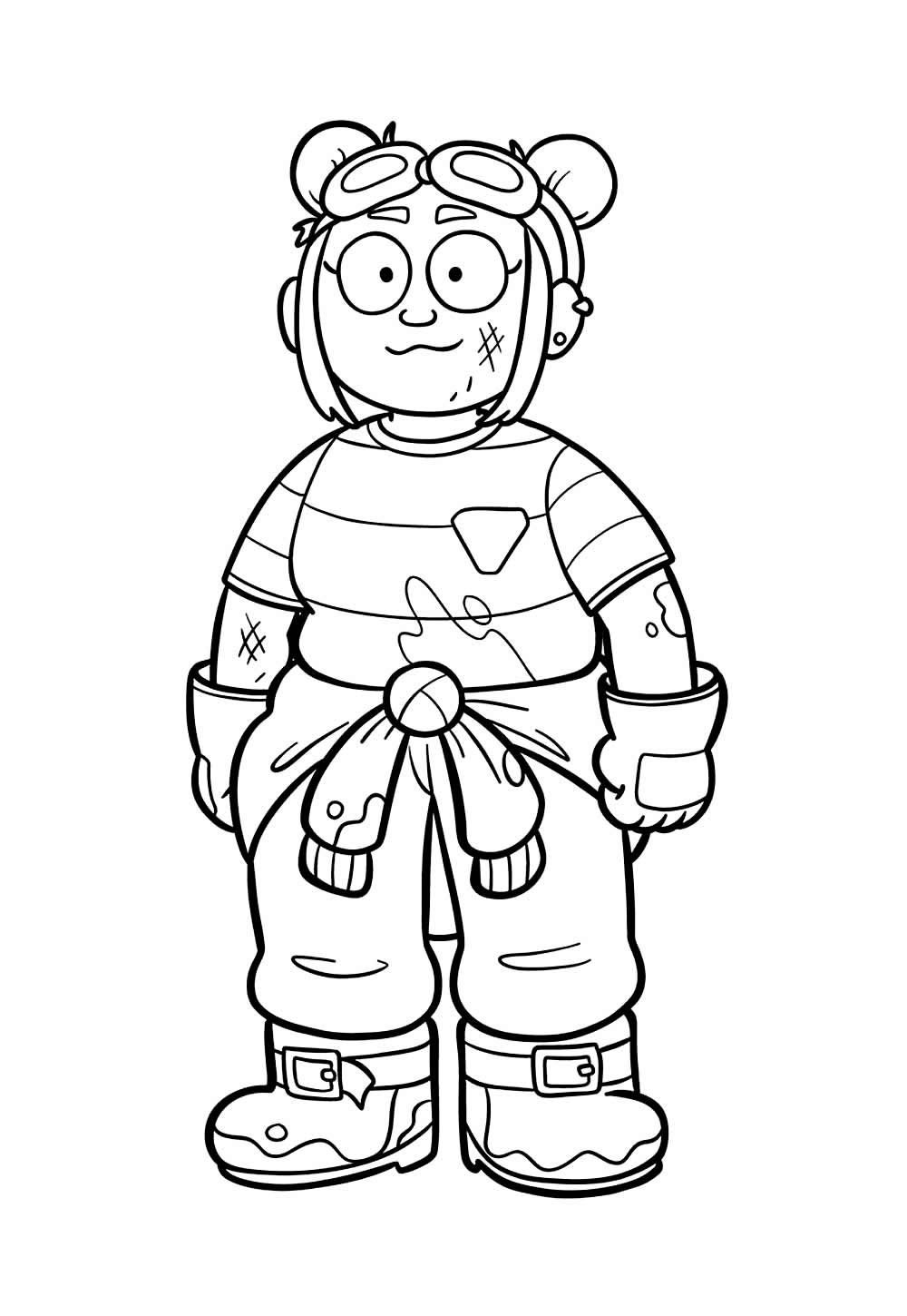 Desenho de Amphibia para colorir