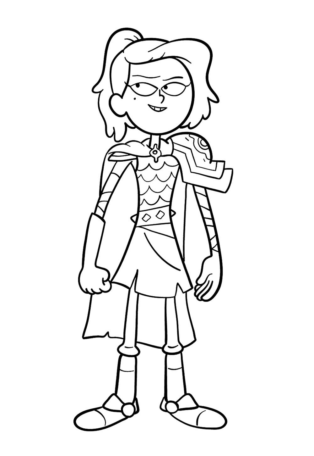 Amphibia para colorir