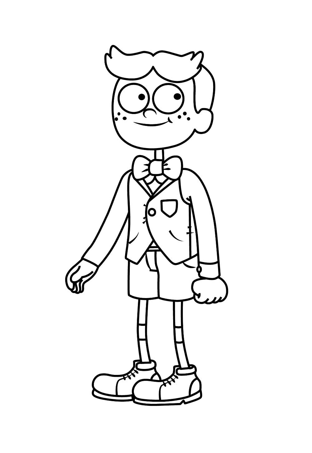 Desenho de Amphibia para colorir