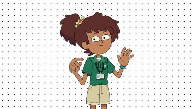 Desenhos de Amphibia para colorir