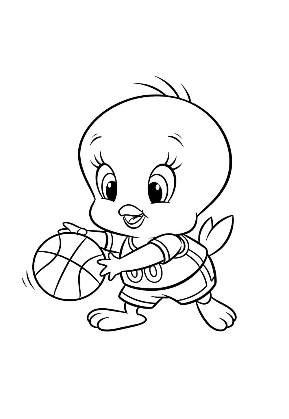 Desenho de Baby Looney Tunes para colorir